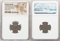 Constantinople Commemorative (ca. AD 330-340). AE3 or BI nummus (17mm, 2.21 gm, 12h). NGC MS 4/5 - 3/5. Trier, 2nd officina, AD 332-333, struck under ...