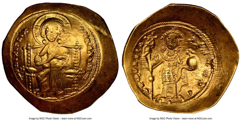 Constantine X Ducas (AD 1059-1067). AV histamenon nomisma (25mm, 4.37 gm, 5h). N...