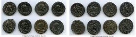 ANCIENT LOTS. Roman Provincial. AD 3rd century. Lot of eight (8) BI tetradrachms. XF. Includes: BI tetradrachm (8), various rulers. Total eight (8) co...
