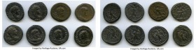ANCIENT LOTS. Roman Provincial. AD 3rd century. Lot of eight (8) BI tetradrachms. XF. Includes: BI tetradrachm (8), various rulers. Total eight (8) co...