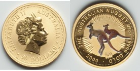 Elizabeth II 3-Piece Uncertified gold, platinum & silver Colorized Proof Set, 1) gold 50 Dollars - KM467. AGW 0.5009 oz 2) platinum 25 Dollars - KM471...