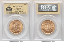 George V gold 10 Dollars 1912 MS63 PCGS, Ottawa mint, KM27. Three year type. AGW 0.4838 oz. Ex. Royal Canadian Gold Hoard

HID09801242017

© 2020 ...