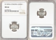 Menelik II Gersh EE 1895 (1902/1903)-A MS66 NGC, Paris mint, KM12. 

HID09801242017

© 2020 Heritage Auctions | All Rights Reserved