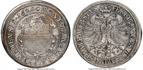 Ulm. Free City Taler 1620 AU58 NGC, KM15, Dav-5903. With the name and titles of Ferdinand II. From the Amsterdam Collection

HID09801242017

© 202...