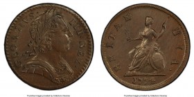 George III Farthing 1774 MS63 Brown PCGS, KM602, S-3775. 

HID09801242017

© 2020 Heritage Auctions | All Rights Reserved
