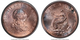 George III 1/2 Penny 1799-SOHO MS64 Red and Brown PCGS, Soho mint, KM647, S-3778. 

HID09801242017

© 2020 Heritage Auctions | All Rights Reserved...