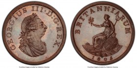 George III bronzed Proof Pattern Restrike 1805 PR65 PCGS, Peck-1309 

HID09801242017

© 2020 Heritage Auctions | All Rights Reserved
