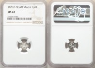 Ferdinand VII 1/4 Real 1821-G MS67 NGC, Nueva Guatemala mint, KM72. Untoned reflective fields. 

HID09801242017

© 2020 Heritage Auctions | All Ri...