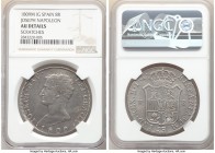 Joseph Napoleon 8 Reales 1809 M-IG AU Details (Scratches) NGC, Madrid mint, KM454.

HID09801242017

© 2020 Heritage Auctions | All Rights Reserved...