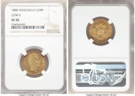 Republic gold 20 Bolivares 1886-(c) VF35 NGC, Caracas mint, KM-Y32. Low 6 variety. AGW 0.1867 oz. 

HID09801242017

© 2020 Heritage Auctions | All...