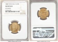 Republic gold 20 Bolivares 1888-(c) AU Details (Cleaned) NGC, Caracas mint, KM-Y32. AGW 0.1867 oz. 

HID09801242017

© 2020 Heritage Auctions | Al...