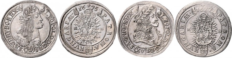 Münzen Römisch Deutsches Reich - Habsburgische Erb- und Kronlande Leopold I. 165...