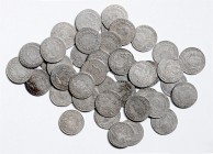 Münzen Kaisertum Österreich Franz I. 1804 - 1835 LOT 42 Stück 20 Kreuzer div. Jahre und Prägstätten, keine Dubletten, überwiegend Franz II. ges. 278,0...