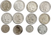 Münzen Kaisertum Österreich Ferdinand I. 1835 - 1848 LOT 10 Stück 20 Kreuzer inkl. 20 Kreuzer 1847 E (selten!) ges. 65,08g vz - f.stgl
