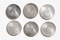 Münzen Österreich LOT 2 Serien 5 Schilling ges. 90,13g vz/stgl