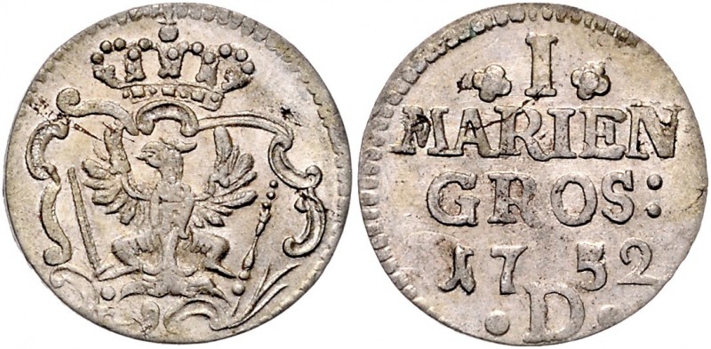 Deutschland vor 1871 Brandenburg-Preußen Friedrich II. 1740 - 1786 Mariengrosche...