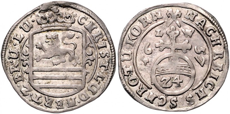 Deutschland vor 1871 Braunschweig-Lüneburg-Celle Christian Ludwig 1648 - 1665 1/...