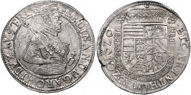 Ferdinand II. als Erzherzog 1592 - 1617 Taler 1620 Klagenfurt win. Sf. am Rand Her. 440, Voglh. 125/I., Dav. 3314. 3,48g vz