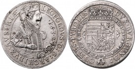 Erzherzog Leopold V. 1626 - 1632 Taler 1632 Hall M./T. 473 var. 28,39g vz
