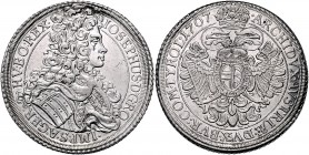 Joseph I. 1705 - 1711 Taler 1707 Wien Her. 121 28,88g vz