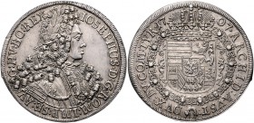 Joseph I. 1705 - 1711 Taler 1707 Hall Her. 130 28,15g stgl