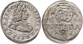 Joseph I. 1705 - 1711 Poltura 1705 Hermannstadt Her. 282 1,00g ss
