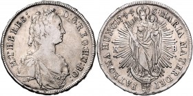 Maria Theresia 1740 - 1780 Taler 1744 KB Kremnitz Dav. 1127 28,56g f.vz