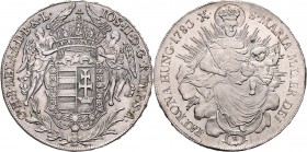 Joseph II. als Alleinregent 1780 - 1790 Madonnentaler 1783 B Kremnitz Her. 148 28,11g vz+