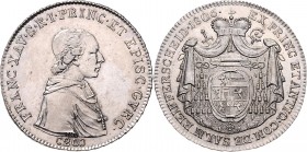 Gurk Franz Xaver von Salm-Reifferscheid 1789 - 1822 20 Kreuzer 1806 Wien Holzmair S. 66, KM 1. 6,71g vz/stgl