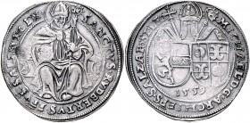 Erzbistum Salzburg Michael von Küenburg 1554 - 1560 Taler 1559 Salzburg Druckstelle im Avers HZ 468 28,68g ss