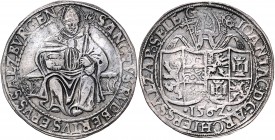 Erzbistum Salzburg Johann Jakob Khuen von Belasi 1560 - 1586 Taler 1562 Salzburg HZ 608 28,50g ss