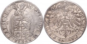 Erzbistum Salzburg Johann Jakob Khuen von Belasi 1560 - 1586 Guldentaler (60 Kreuzer) 1582 Salzburg HZ 645 24,50g f.vz