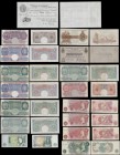 Bank of England & Treasury (40) a private collection in an album comprising wide range of cashiers and denominations , circulated mostly in average VF...