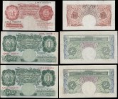 Bank of England (5) a selection from O'Brien's in mixed circulated grades VF - EF comprising examples from the last Britannia medallion design notes 1...