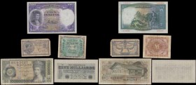 Europe (17) in mixed grades Fine to about UNC - UNC including various issues comprising Austria 100 Schilling Pick 145 2nd January 1969 serial number ...