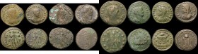 Roman Britain (8) Antoninianus Carausius (2), Quinarius Allectus, Follis Constantine the Great, Follis Licinius, Ae3 Crispus (3) VG to Good Fine