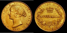 Australia Sovereign 1864 Sydney Branch Mint Marsh 369 VF/GVF with contact marks and some edge nicks
