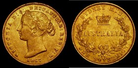 Australia Sovereign 1867 Sydney Branch Mint Marsh 372 GVF/NEF with some contact marks and a few small rim nicks, all Sydney Branch Mint Sovereigns har...