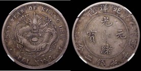 China - Chihli Province Dollar Year 29 (1903) Period after legend, Y#73.1, L&M 462 in an NGC holder and graded XF details - Chopmarked
