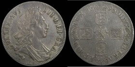 Crown 1696 First Bust ESC 89, Bull 995 UNC with even grey toning, an attractive and fully struck piece, in an LCGS holder and graded LCGS 78, the fine...