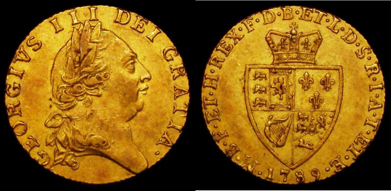 Guinea 1789 S.3729 Good Fine or slightly better