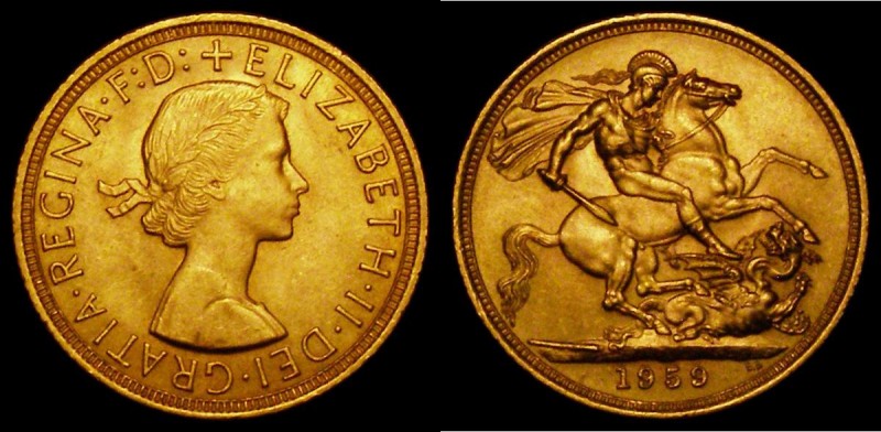 Sovereign 1959 Marsh 299 UNC