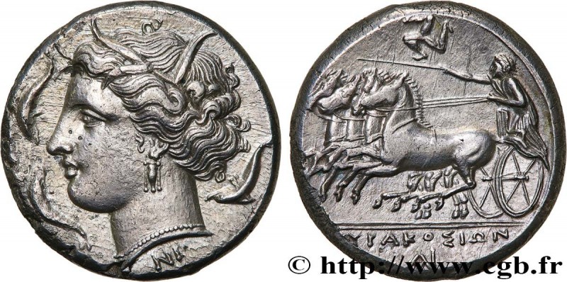 SICILY - SYRACUSE
Type : Tétradrachme 
Date : c. 310-305 AC. 
Mint name / Town :...