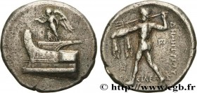 MACEDONIA - MACEDONIAN KINGDOM - DEMETRIOS POLIORCETES
Type : Tétradrachme 
Date : c. 300-295 AC. 
Mint name / Town : Salamine, Chypre 
Metal : silver...