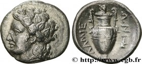 THESSALY - LAMIA
Type : Hemidrachme 
Date : c. 400-344 AC. 
Mint name / Town : Lamia, Thessalie 
Metal : silver 
Diameter : 15,5  mm
Orientation dies ...