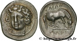 THESSALY - LARISSA
Type : Drachme 
Date : c. 350 AC. 
Mint name / Town : Larissa, Thessalie 
Metal : silver 
Diameter : 21  mm
Orientation dies : 12  ...