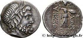 THESSALY - THESSALIAN LEAGUE
Type : Drachme ou double victoriat 
Date : c. 196-146 AC. 
Mint name / Town : Larissa, Thessalie 
Metal : silver 
Diamete...