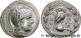 ATTICA - ATHENS
Type : Tétradrachme stéphanophore 
Date : c. 165-142 AC. 
Mint name / Town : Attique, Athènes 
Metal : silver 
Diameter : 33  mm
Orien...