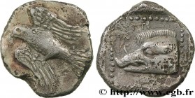 CRETE - LYTTOS
Type : Statère 
Date : c. 320-270 AC. 
Mint name / Town : Lyttos, Crète 
Metal : silver 
Diameter : 23,5  mm
Orientation dies : 12  h.
...