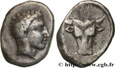 CRETE - PHAISTOS
Type : Drachme 
Date : c. 360-320 AC. 
Mint name / Town : Phaistos, Crète 
Metal : silver 
Diameter : 20  mm
Orientation dies : 11  h...